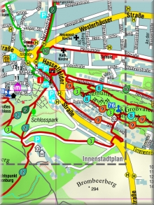 Blankenburg-Stadtplan