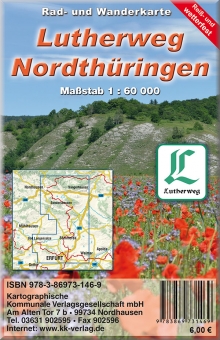 Lutherweg Nordthüringen (wetterfest)