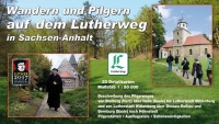 Wandern und Pilgern auf dem Lutherweg in Sachsen-Anhalt