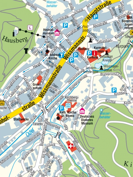Muster Stadtplan Bad Lauterberg