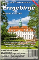 Biker- und Tourismuskarte Erzgebirge 5. Ausgabe