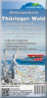 Wintersportkarte Thüringer Wald "Großbreitenbach - Blankenstein"