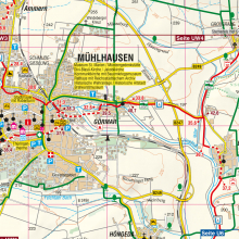 Unstrutradweg bei Mühlhauesen
