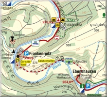 Radwanderführer Werratal-Radweg