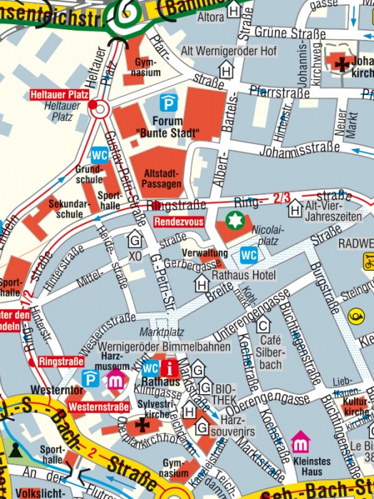 Stadtplan-Wernigerode