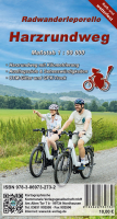 Harzrundweg (reiß- und wetterfestes Radwanderleporello)
